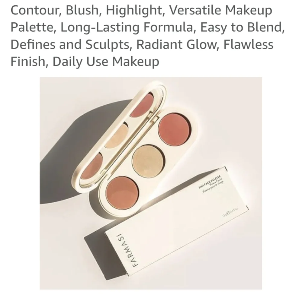 Face Sculpting Pallete. New and boxed.